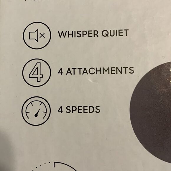 Sharper Image Powerboost Move portable percussion massager NWT - Picture 3 of 9